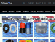 Tablet Screenshot of flexiblepvc.net